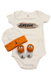 Air Jordan Baby infant 3Pcs sets bodysuit layette oneies