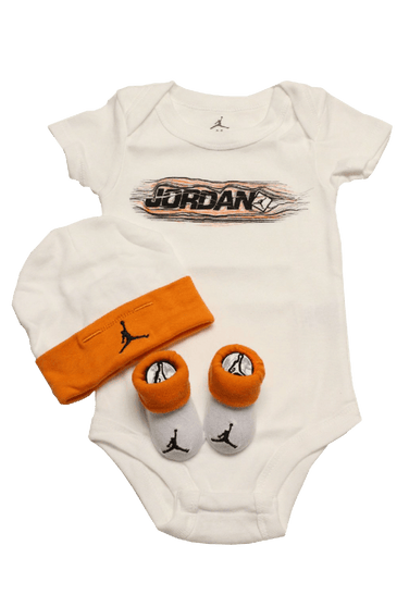 Air Jordan Baby infant 3Pcs sets bodysuit layette oneies