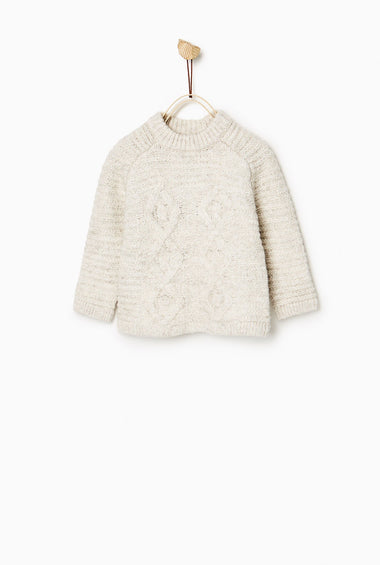 Cable Texture Sweater