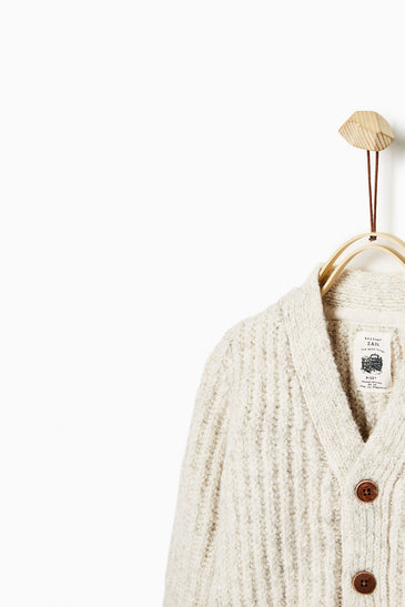 Knit Cardigan With Pockets