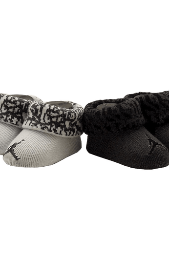 Nike Jordan Newborn Baby Booties (0 6M) Silver, 0 6 Month